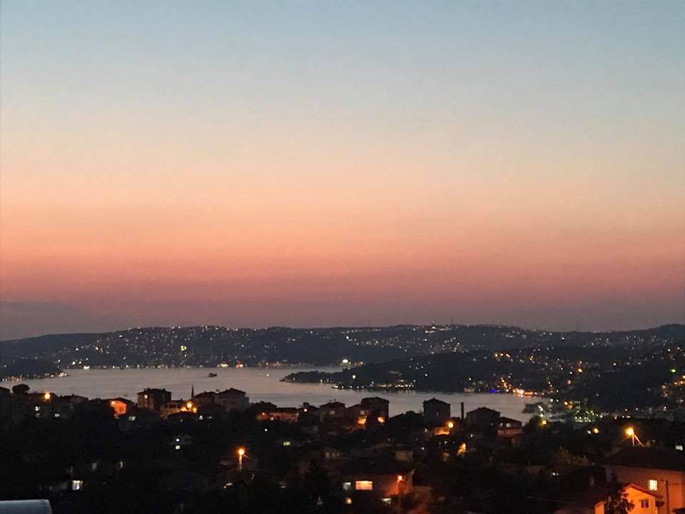 Site çevresinden Boğaz manzarası